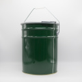 Custom 20L metal pail with lock ring lid