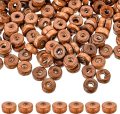 1000pcs da 8 mm per perle da distanziatore piatto in legno