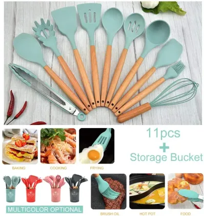 Flexible Silicone Tableware Spoon