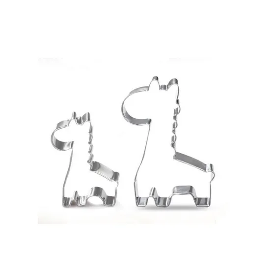 giraffe shape biscuit custom cookie cutter baking tools