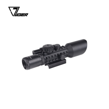 LUGER M9 3-10x42 Red Green Illuminated Scope for Hunting and Long Range Shooting