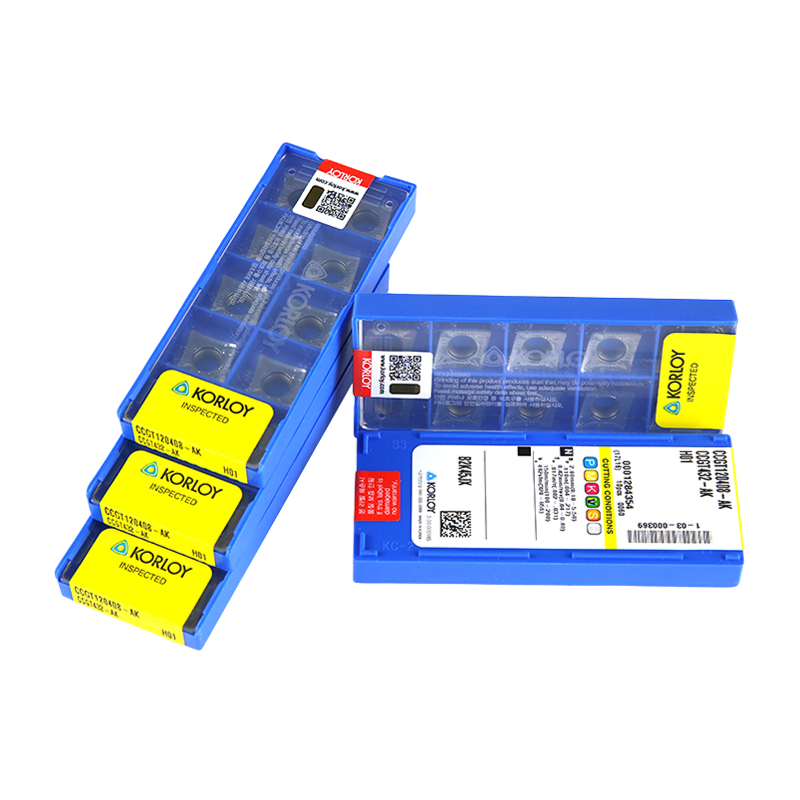 Korloys Cnc Inserts For Aluminum Turning - Ccgt09t304-ak And Ccgt120404 ...