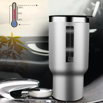 Wholesale Cheap Car Electric Heating Kettle - Travel Water Coffee Heat Cup Aluminum Alloy Smart Heater