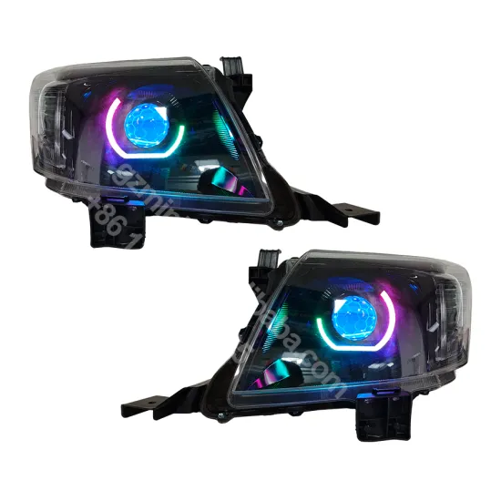 Retro Fit RGBW Angry Eye Vigo 2012 Headlamp Hilux Pickup Accessories Bi LED Headlights for Toyota N70 Facelift
