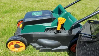Cordless Hand Pull Behind Lawn Mowers Push Lawnmower