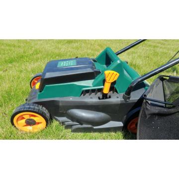 Cordless Hand Pull Behind Lawn Mowers Push Lawnmower