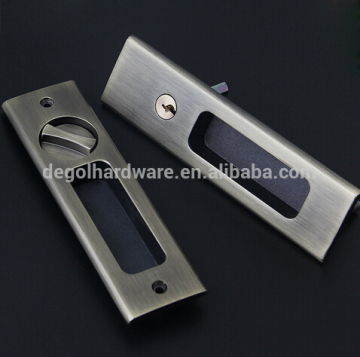 High-end zinc alloy magnetic lowes hook keyless sliding door locks