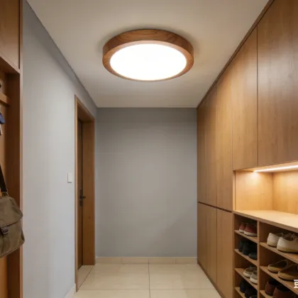 Warm home ceiling lighting