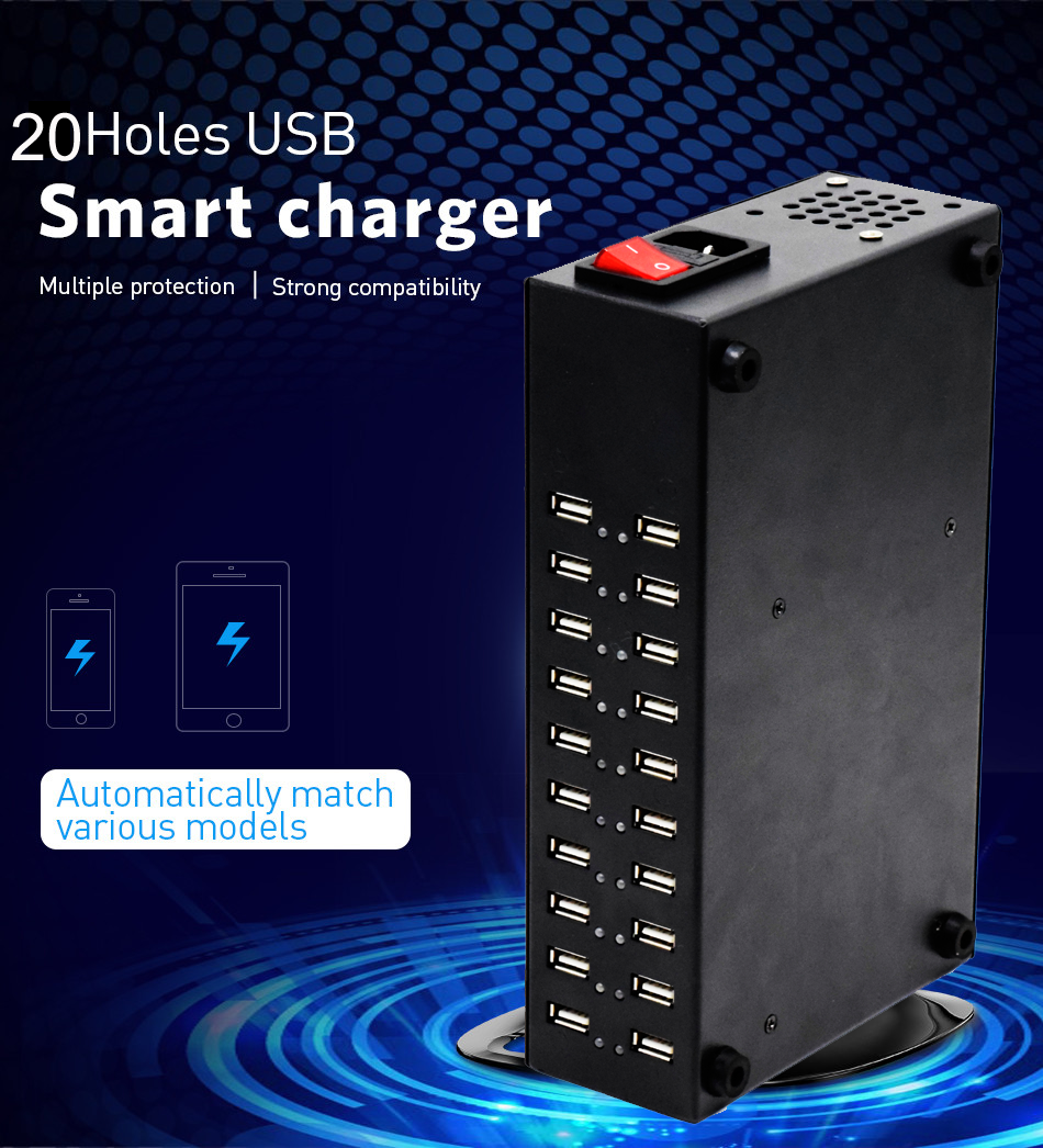 Ai Charge SMART 20 port Ai Charge SMART 20 port