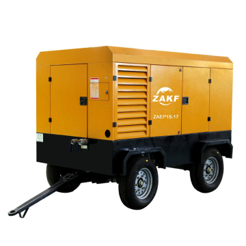 15m3/min 530CFM 17bar 247Pasi portable electric air compressor