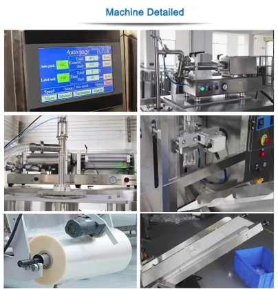 Automatic Rice Bran Oil Packing Machine