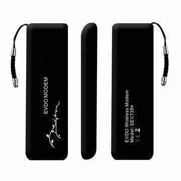 CDMA USB Wireless Data Cards with Qualcomm 6500 Chipset and Built-in Double Antenna