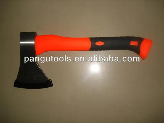 axe, A613 800G, with fiberglass handle, fully polished head, heat treatment, TUV/GS approved