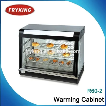 Catering Food Display Cabinet Warmer/ Fried Chicken Display Cabinet