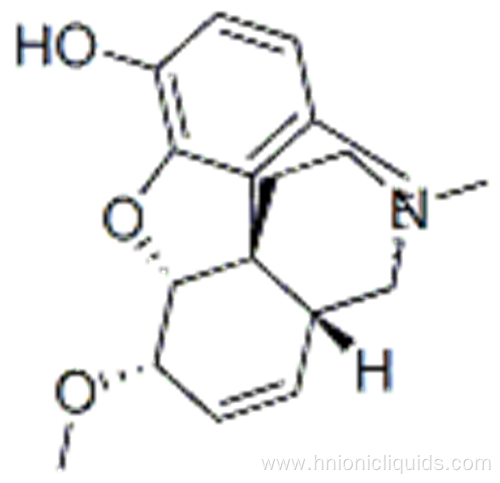 (5alpha,6alpha)-7,8-didehydro-4,5-epoxy-6-methoxy-17-methylmorphinan-3-ol CAS 639-47-4