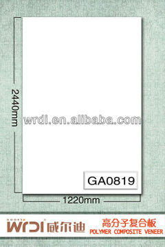 pure white glossy board for kitchen cabinet