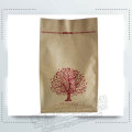 Afleesbare Brown Kraft Paper Zipper Packaging Bag