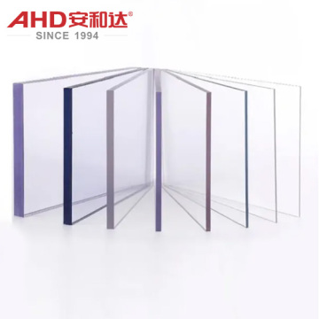 Suave superficie transparente transparente PC PC Hoja