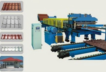Aluminium Steptile Roofing Sheets Corrugation Machine