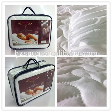 Microfiber brushed filled pinsonic mattress cover and Pillow Protector set
