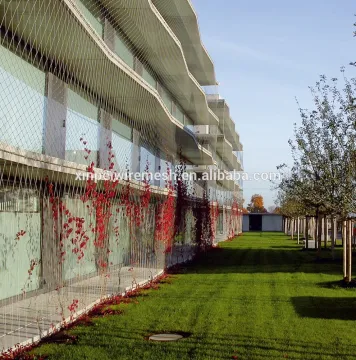 X-tend Stainless Steel Cable rope Mesh for construction facade (China factory)