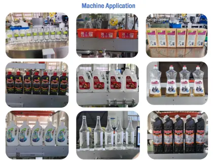 Automatic Labeling Machine for Flat Bottles - Two Sides Automation