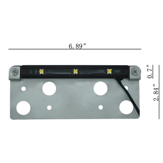 IP65 warm white led 2watts integrated 2702T hardscape light