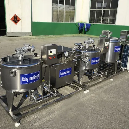 Professional Small Scale Yogurt Making Machine: Mixing, Pasteurization & Fermentation