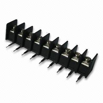 Barrier Terminal Block in 7.62, 8.25, 9.50, 10.00, 11.00mm Pitch, with Ni-plated Screws