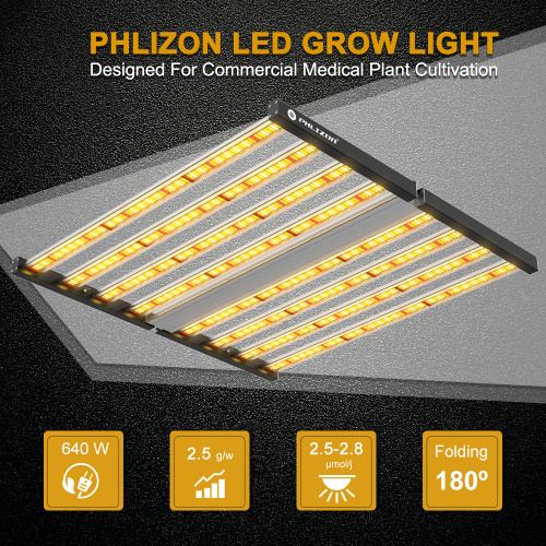 One-piece Design Foldable LED Grow Light