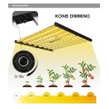 Luz de cultivo superior LED para múltiples capas