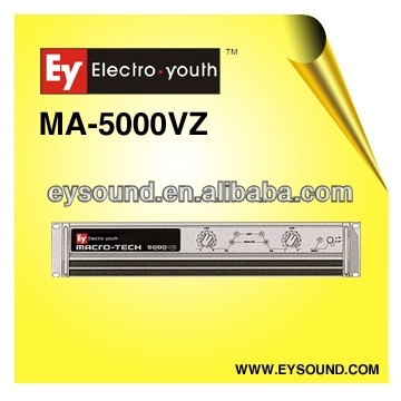 3U POWER AMPLIFIER pro amplifier 2*1300W MA-5002VZ