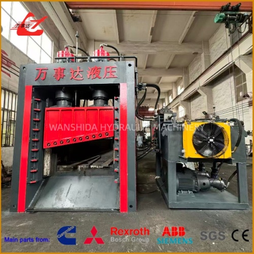 315 toneladas de cisalhamento hidráulico para corte de metal de precisão