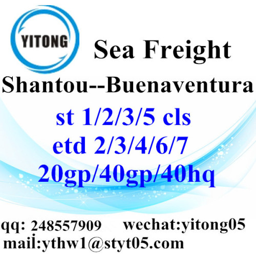 Shantou Sea Freight Shipping Services to Buenaventura