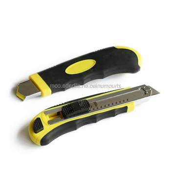 Multifuncional profesional con 8 piezas de cuchillo cortador de cuchilla deslizante de 18 mm