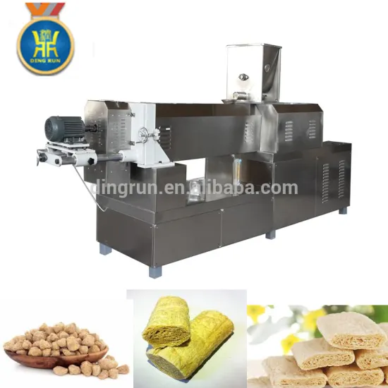 Stainless steel soya chunks making machine