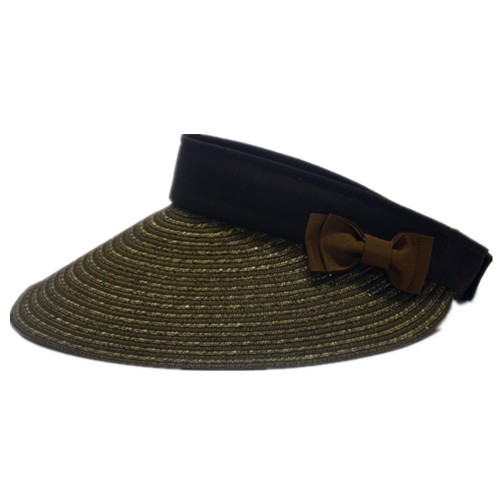 Signore eleganti non strutturati Beach Hollow Sun Cap con fiocco