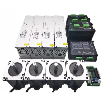 4 Axis NEMA34 CNC Kit with Step Motor and Controller Board for Router Engraving Machine