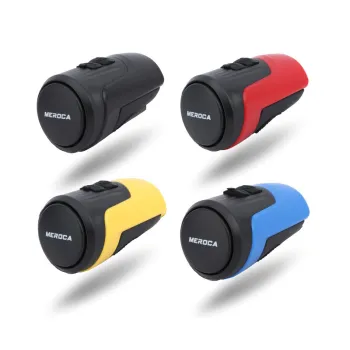 MEROCA Bicycle Electric Horn - 125dB Loud Cycling Bell with USB Charging
