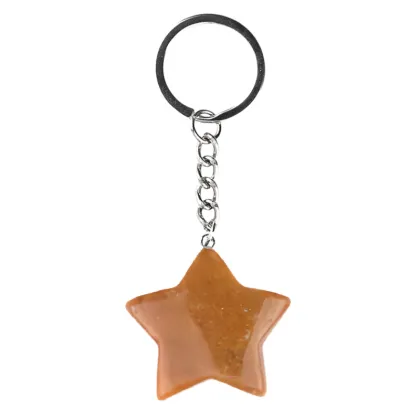 Yellow Jade 30mm Star Pendant Pendant for DIY Making Jewelry