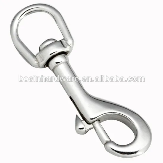 Fashion High Quality Metal Zinc Alloy Dog Snap Hook