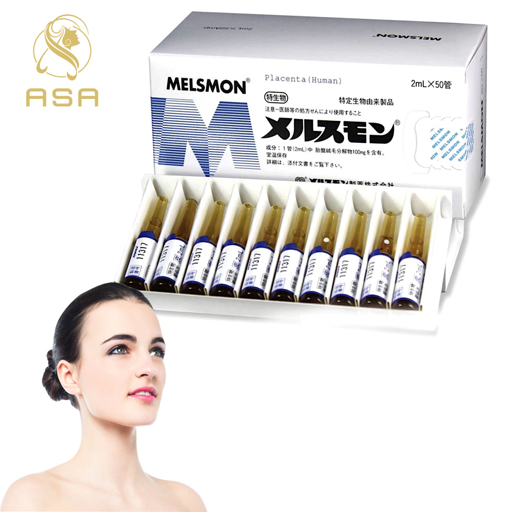 Japan Melsmon Human Placenta Price 50 Ampoules