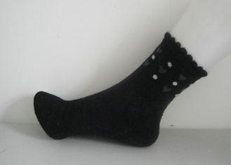 Ladies Winter Womens Wool Socks , Comfortable Wool Running