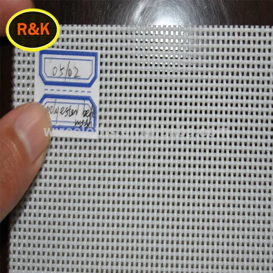 High Temperature Resistance 100%Polyester Dryer Screen For Conveyor Mesh Belt