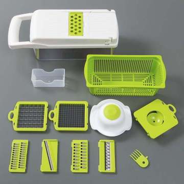 12 In 1 Hand Operated Vegetable Mandoline Slicer