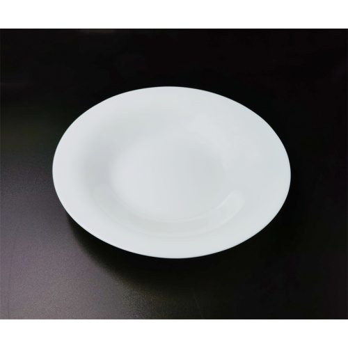 Hochwertige weiße Opal -Jade -Abendessen Sets