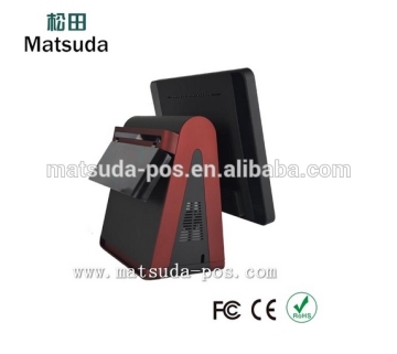 CPU J1800 Touch Screen Cash Register Equipment Pos System Solution