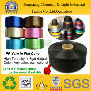 Webbing Intermingled PP Yarn