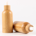 Glass Dropper Essential Oil Bottle with Bamboo Shell