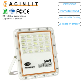 Narrow Beam Angle IP65 LED Flood Lights for Gardens - Minimalist Design Hot Sale